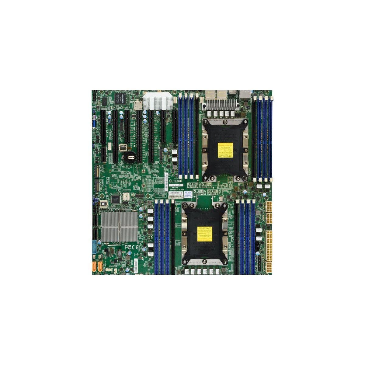 Supermicro X11DPH-I - Intel - LGA 3647 (Socket P) - 10.4 GT/s - 205 W - DDR4-SDRAM - 2048 GB