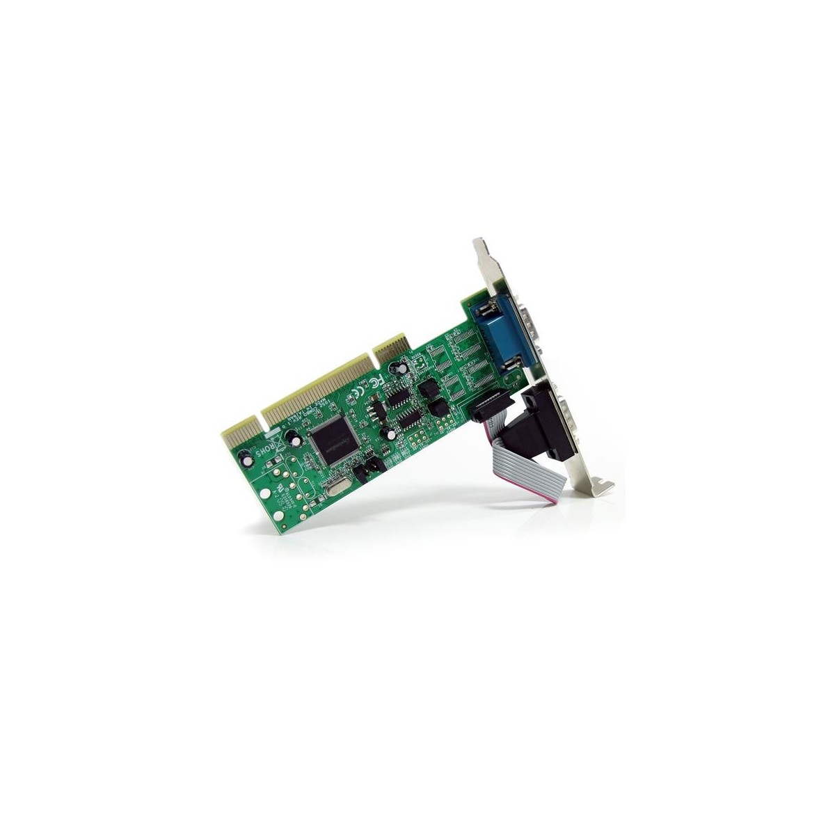 StarTech.com 2 Port PCI RS422/485 Serial Adapter Card with 161050 UART - PCI/PCI-X - Serial - RS-422,RS-485 - CE - FCC - SystemB