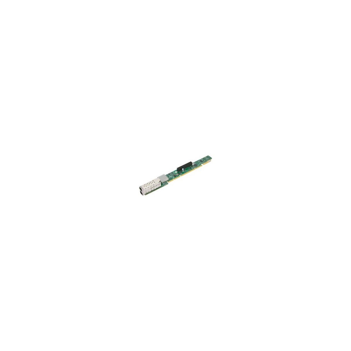 Supermicro AOC-URN2-I2XS - Internal - Wired - PCI Express - Fiber - 10000 Mbit/s - Aluminium - Green
