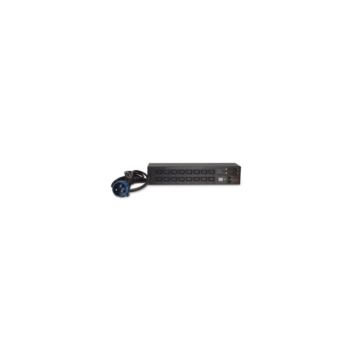 APC AP7922B - Metered - Switched - 2U - Single-phase - Horizontal - Black - 16 AC outlet(s)