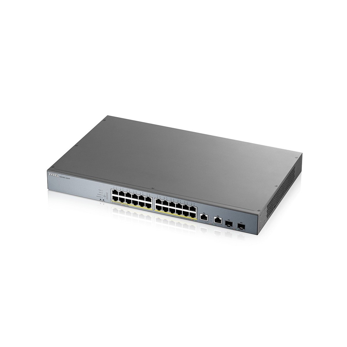ZyXEL GS1350-26HP-EU0101F - Managed - L2 - Gigabit Ethernet (10/100/1000) - Power over Ethernet (PoE) - Rack mounting