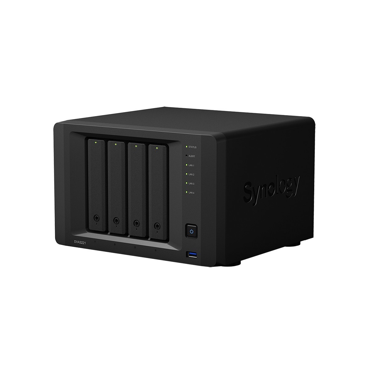 Synology DVA3221 - 32 channels - 8000 MB - DDR4 - 2048 user(s) - H.264,H.265,MPEG4 - Multi