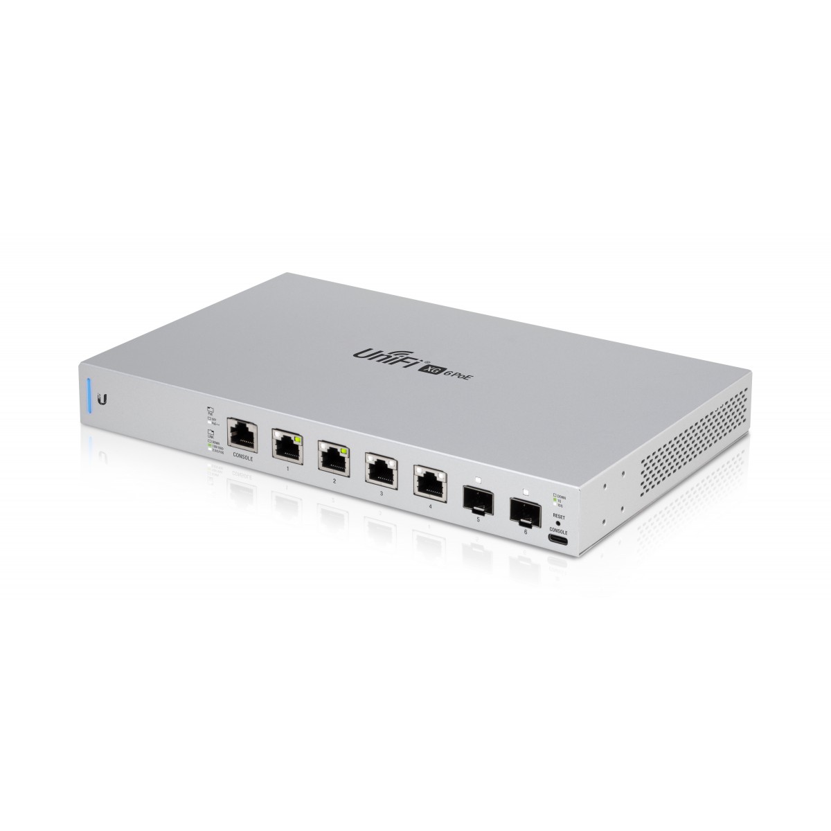 Ubiquiti Switch UniFi 4xRJ45 10GBit/2xSFP+ 10GBit Managed PoE++ 19 Rack-Mountable, 10G Ethernet SFP+ & RJ45 Ports