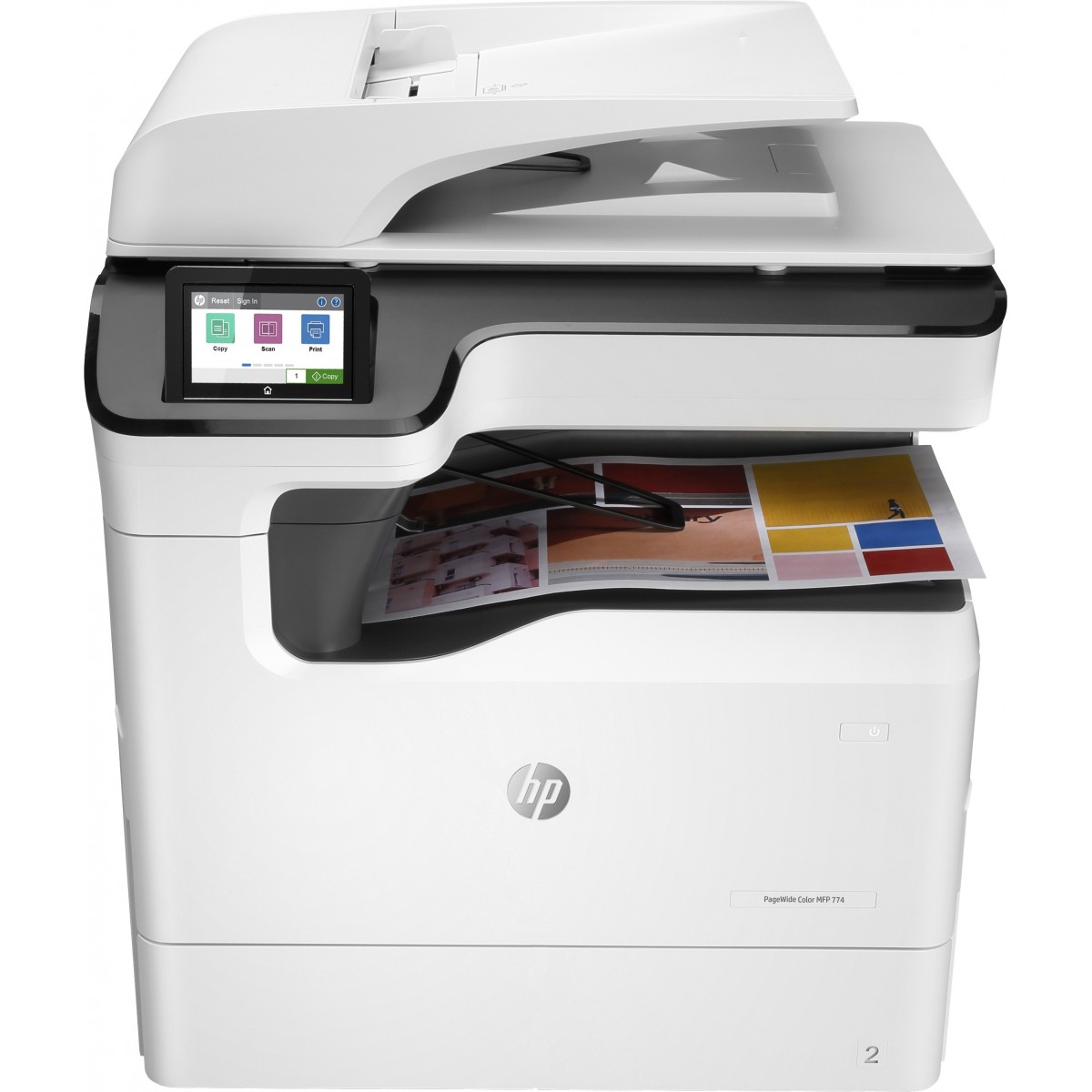 HP PageWide Color 774dn - Inkjet - Colour printing - 2400 x 1200 DPI - A3 - Direct printing - Black - White