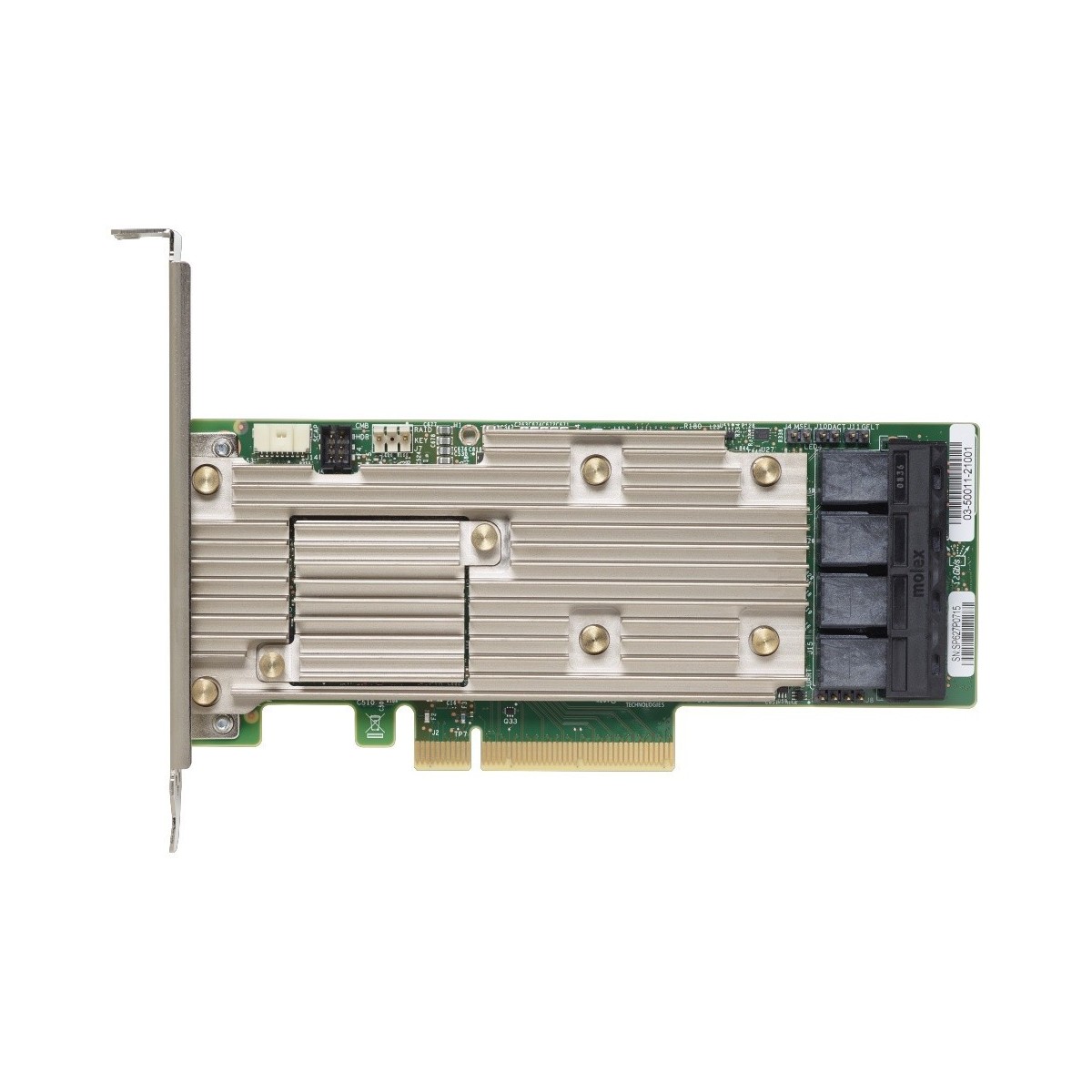 Lenovo 7Y37A01086 - Serial ATA,Serial Attached SCSI - PCI Express x8 - 0,1,5,6,10,50,60,JBOD - 12 Gbit/s - Full-height (low-prof