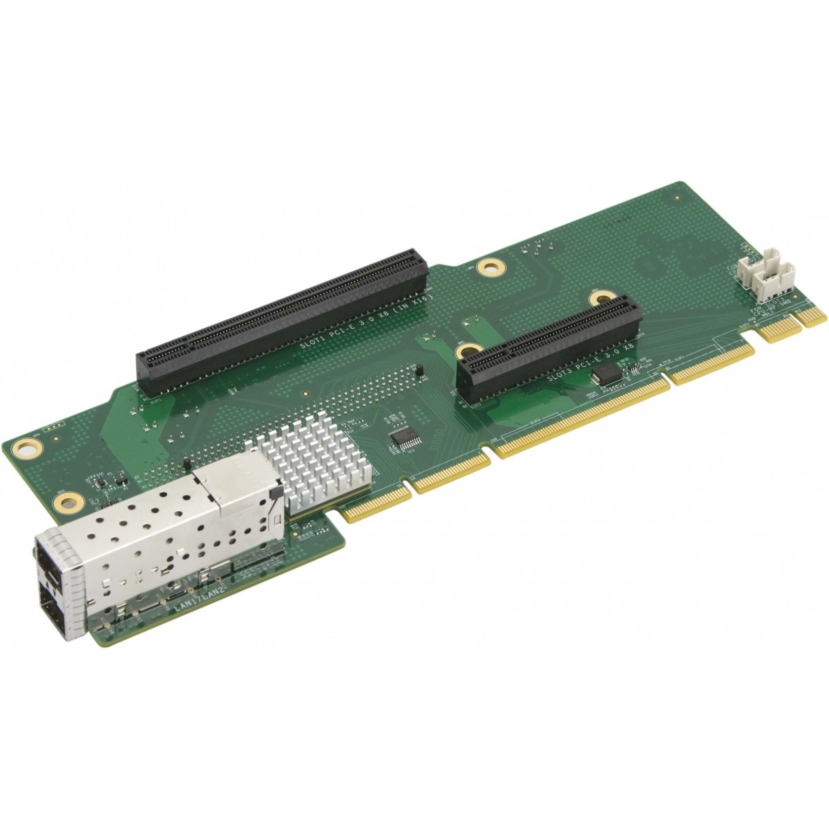 Supermicro AOC-2UR68-I2XS - Internal - Wired - PCI Express - Fiber - 10000 Mbit/s - Green