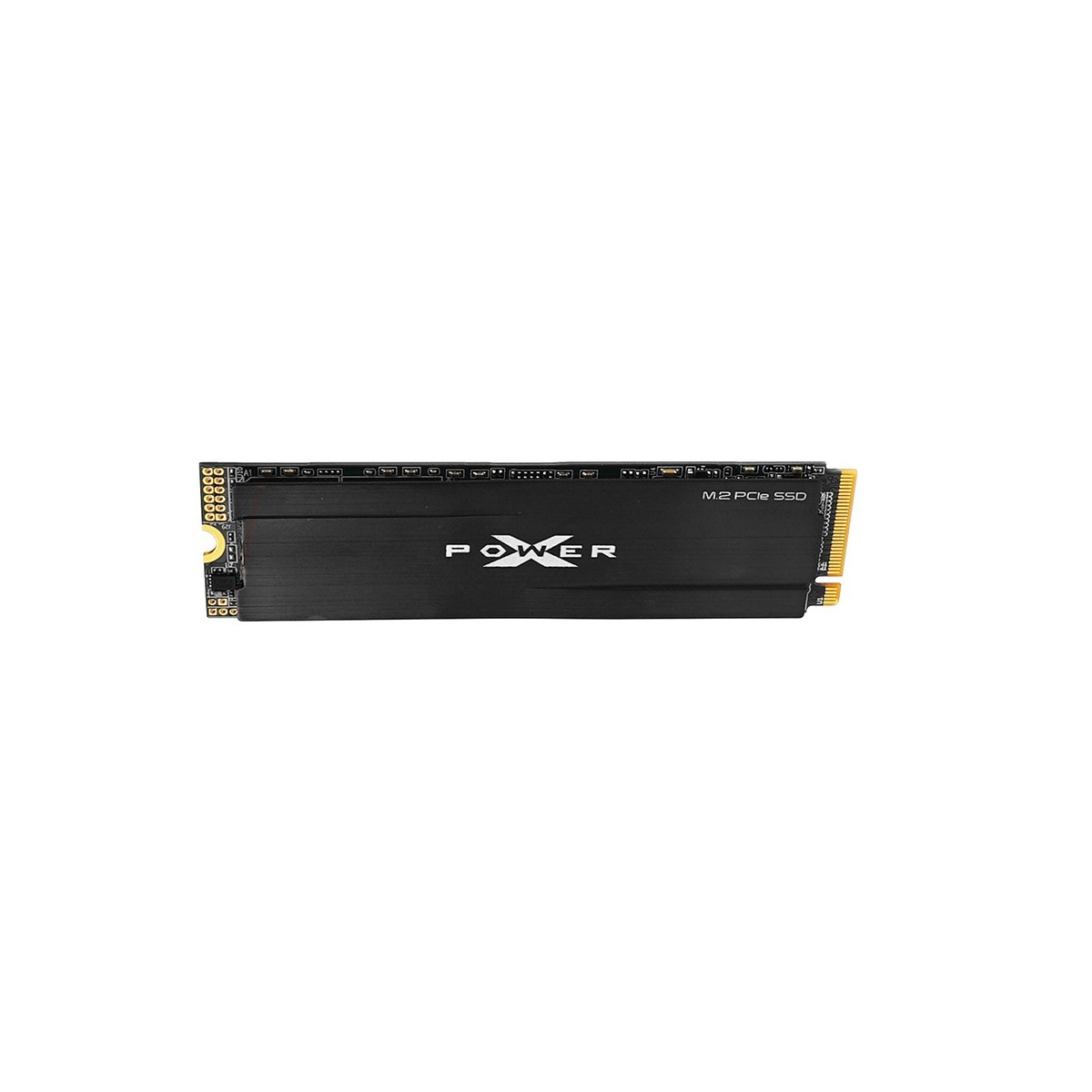 Silicon Power Dysk SSD XD80 2TB heatsink 3D TLC 3400/3000 MB/s M.2 2280 PCIe - Solid State Disk - 2,000 GB