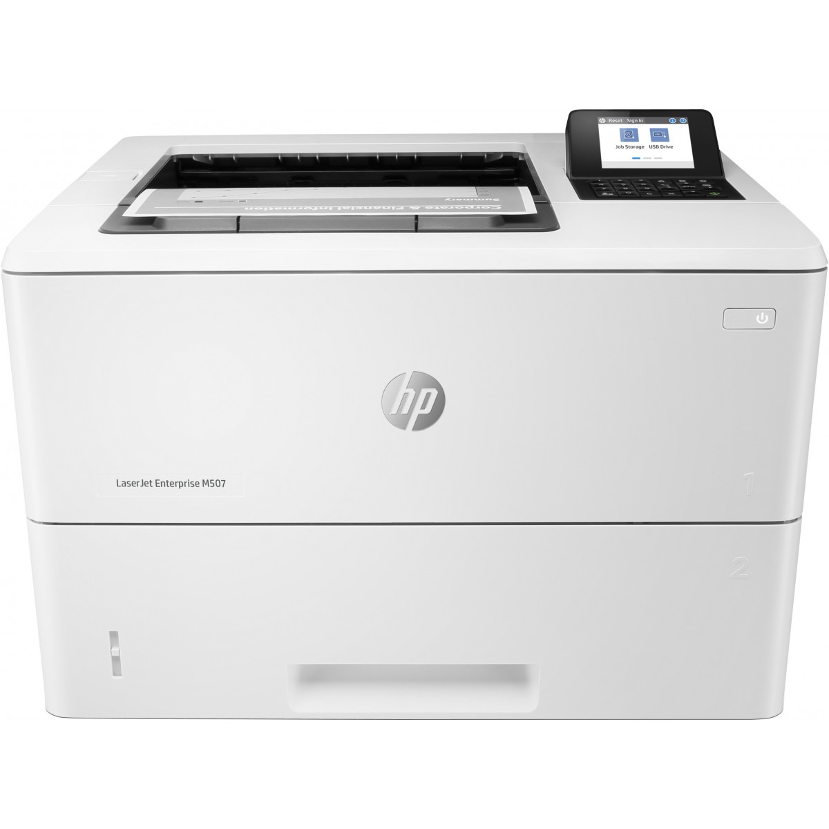 HP LaserJet Enterprise M507dn - Laser - 1200 x 1200 DPI - A4 - 43 ppm - Duplex printing - Network ready