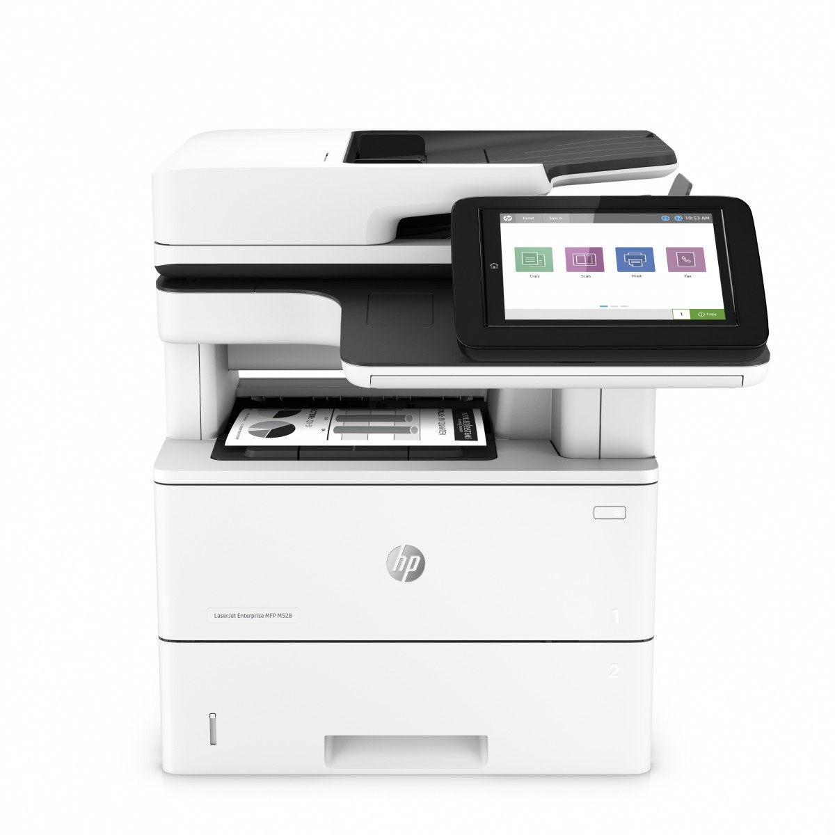 HP LaserJet Enterprise M528dn - Laser - Mono printing - 1200 x 1200 DPI - Mono copying - A4 - Black - White
