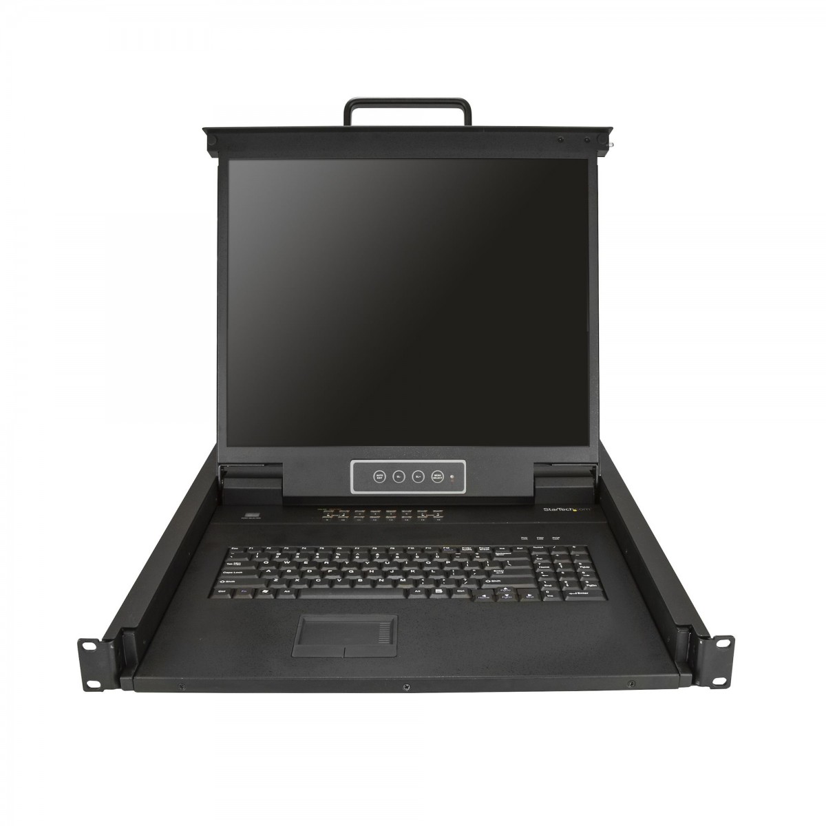 StarTech.com 16 Port Rackmount KVM Console w/ 6ft Cables - Integrated KVM Switch w/ 19" LCD Monitor - Fully Featured 1U LCD KVM 