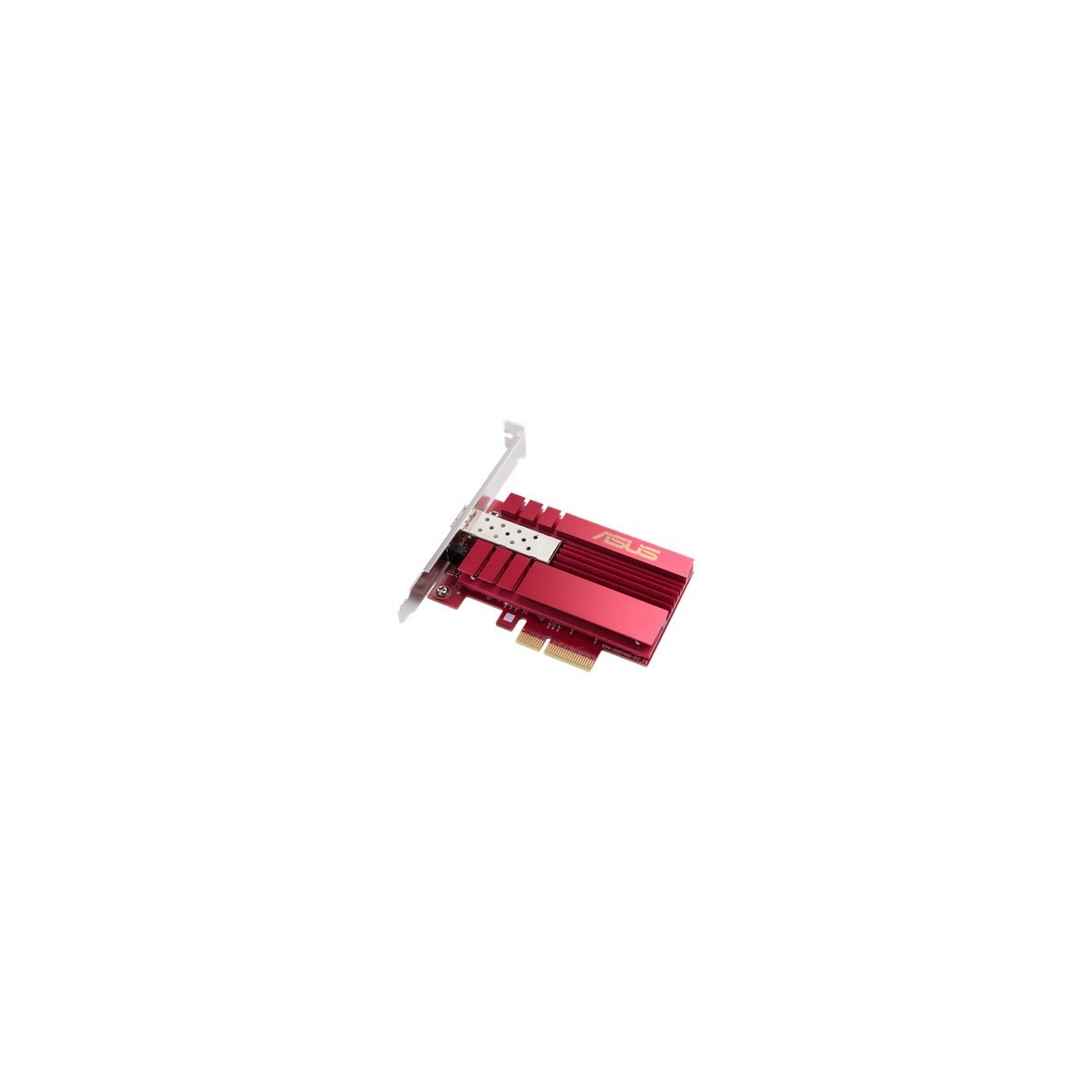 ASUS XG-C100F - Internal - Wired - PCI Express - Fiber - 10000 Mbit/s - Red