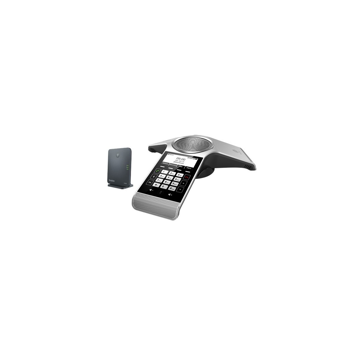 Yealink IP Konferenztelefon CP930W Package inkl. W60B - Basisstation - Voice-Over-IP