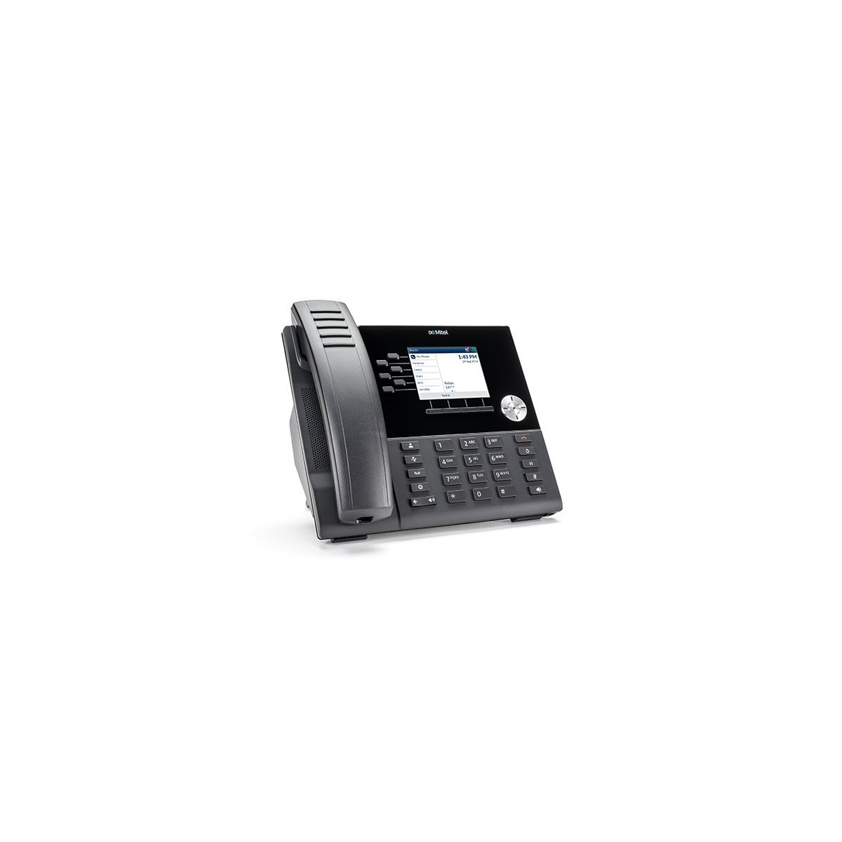 Mitel MiVoice 6920 - IP-Telefon - Schwarz - Kabelgebundenes Mobilteil - LCD - 8,89 cm (3.5 Zoll) - 320 x 240 Pixel