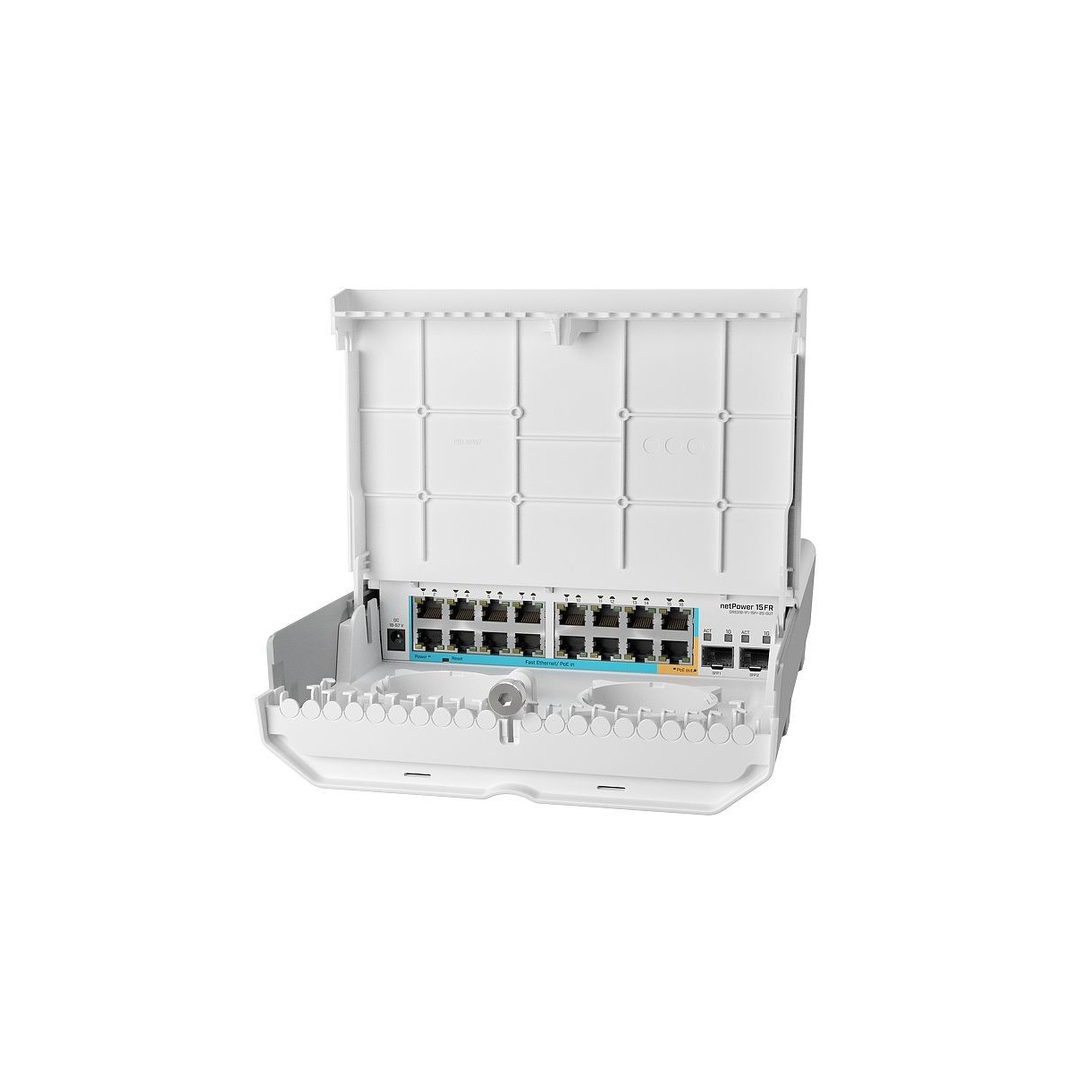 MikroTik netPower 15FR - Fast Ethernet (10/100) - Power over Ethernet (PoE)