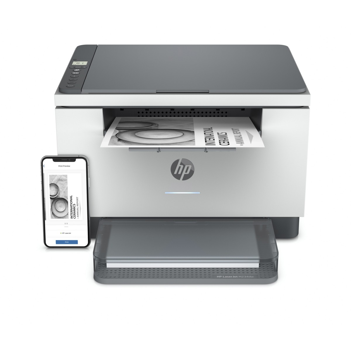 HP LaserJet M234dw - Laser - Mono printing - 600 x 600 DPI - A4 - Direct printing - Grey